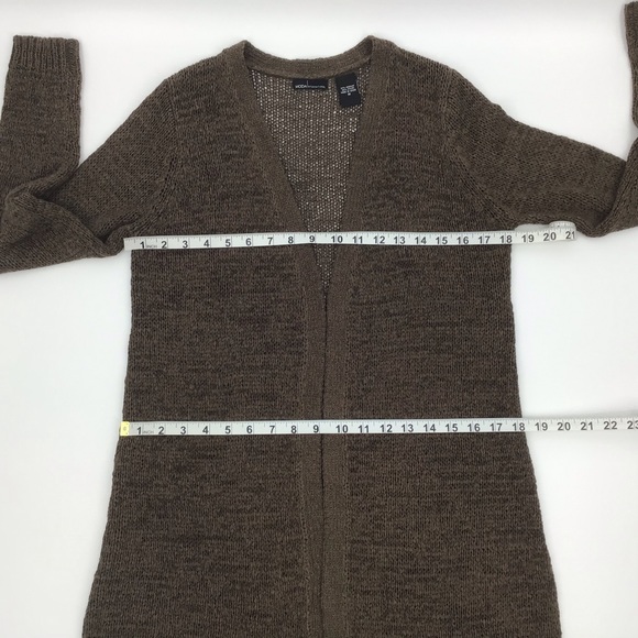 Moda International Loose Knit Open Cardigan, M - Picture 12 of 16